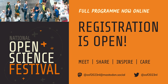 Martijn Kleppe (@martijnkleppe) on Twitter photo Op 31 augustus is het Open Science Festival (<a href="/osf2023nl/">National Open Science Festival NL</a>) in Rdam en je kunt je nu registreren: opensciencefestival.nl En super tof dat we de workshop ‘Beyond access: making research discoverable, accessible and inclusive for all’ mogen verzorgen 🙏 #osf2023nl #openscience Op 31 augustus is het Open Science Festival (<a href="/osf2023nl/">National Open Science Festival NL</a>) in Rdam en je kunt je nu registreren: opensciencefestival.nl En super tof dat we de workshop ‘Beyond access: making research discoverable, accessible and inclusive for all’ mogen verzorgen 🙏 #osf2023nl #openscience