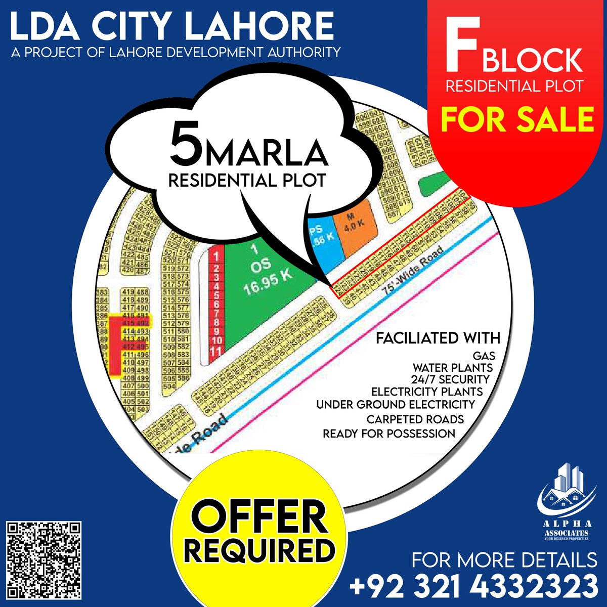 Alpha_Associate's tweet image. PLOT FOR SALE !!!!.....
5 MARLA.
RESIDENTIAL PLOTS.
AT REASONABLE PRICE
IN LDA CITY LAHORE 
FOR MORE DETAILS
CALL US 📞 +92 321 4332323
Or Visit Our Website
🌐 alphaassociates.com.pk
Or Visit us
📍maps.app.goo.gl/sQfTcDGNBwrggT….
.
.
.
.
#plotforsale #5marla #5marlaplot #5marlahome