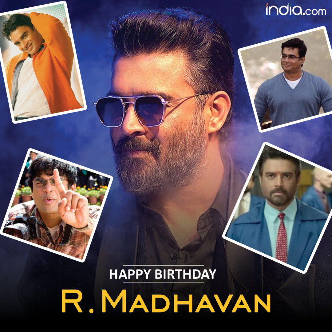 Happy Birthday to the charismatic R. Madhavan! ✨
@actormaddy 
#rmadhvan #happybirthdayrmadhvan #madhvan #bollywood #actormaddy #3idiots #TanuWedsManu #RHTDM
