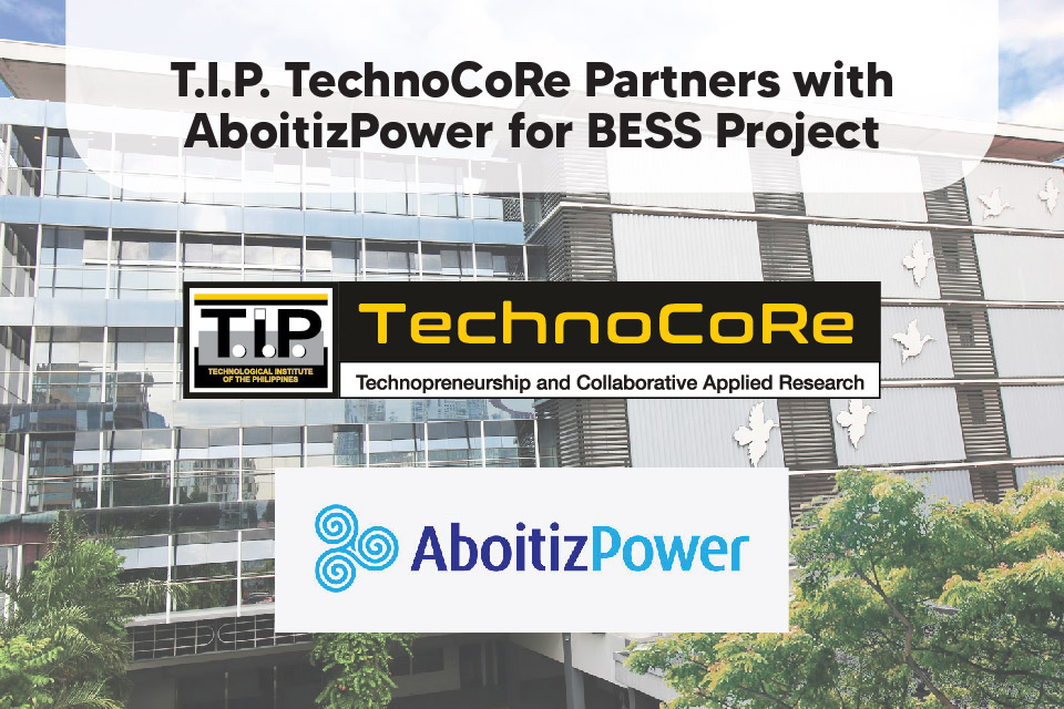TIP1962official's tweet image. A new battery energy storage system project seeks to be a game changer in the field of renewable energy courtesy of the partnership between T.I.P. TechnoCoRe and AboitizPower. Here’s how: bit.ly/TIP-AP_BESSPro…

#TIPJointVentures
#TechnoCoRe
#BESSProject