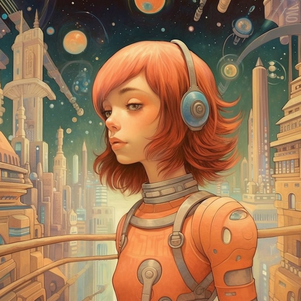 MidjourneyっていうAI画像作成ツール使ってイラスト作ってみたらクオリティ高くてびっくりした笑