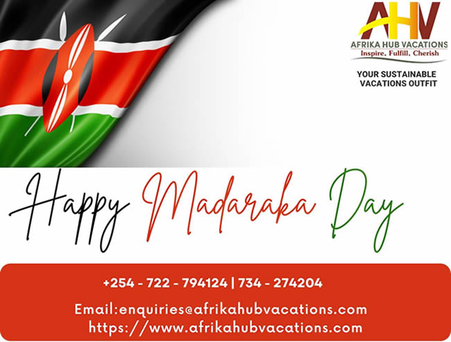 AfrikaHub's tweet photo. Happy Madaraka Day and New month while at it. https://t.co/GuKUVX92Oa