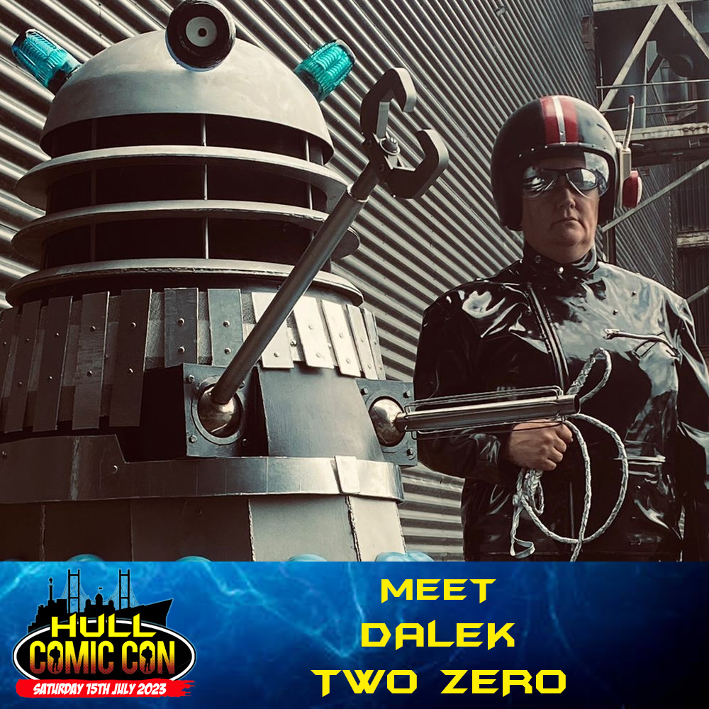 Known throughout the universe as a force of pure evil, Dalek Two Zero seems to be carving out a place in light entertainment!  Last year he could be seen in the parade for the Queen’s Platinum Jubilee.  More recently he featured in an episode of Have I got News for You.