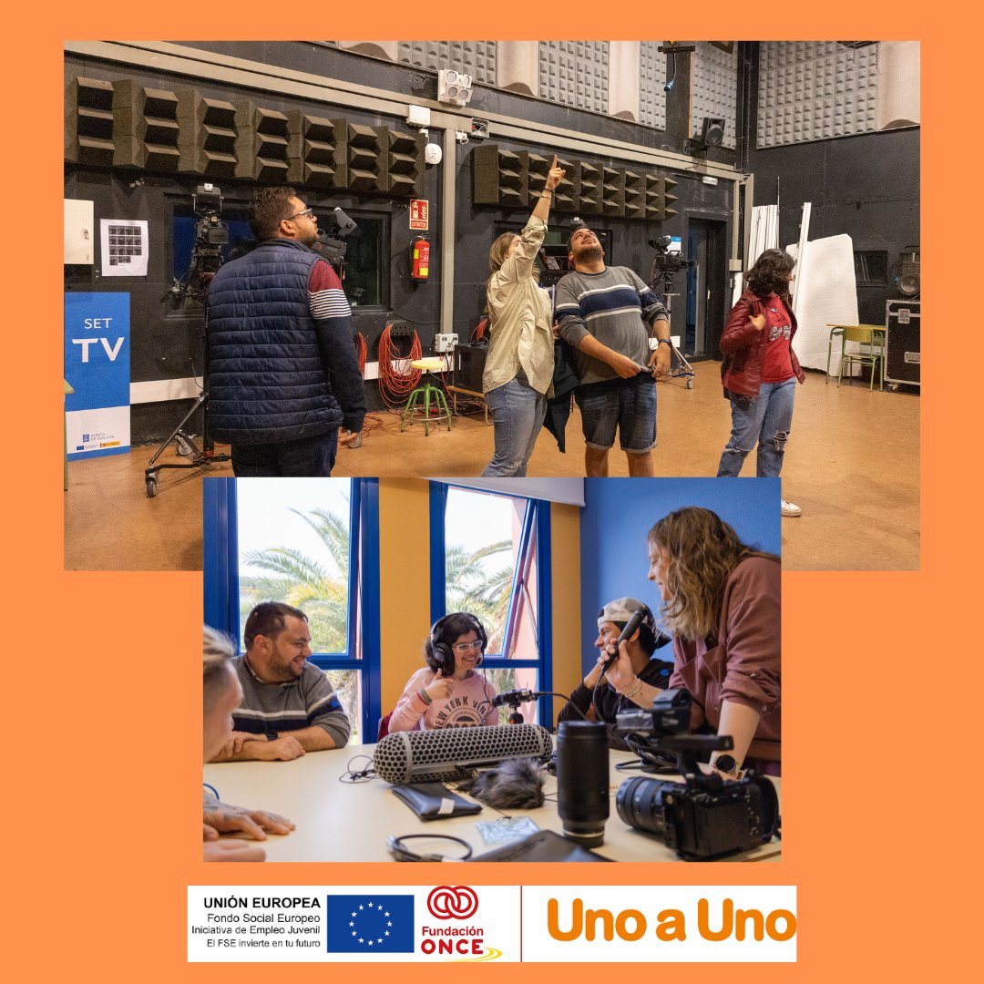 acoprosgal's tweet photo. ▶️Continuamos con el "CURSO BÁSICO DE IMAGEN Y SONIDO".

🌟Los participantes están realizando las prácticas en empresas públicas y privadas de nuestro entorno con el fin de afianzar los conocimientos adquiridos en la fase teórica.

@Fundacion_ONCE @filmicamp 
#formacion #acopros https://t.co/yPCJSikPJY