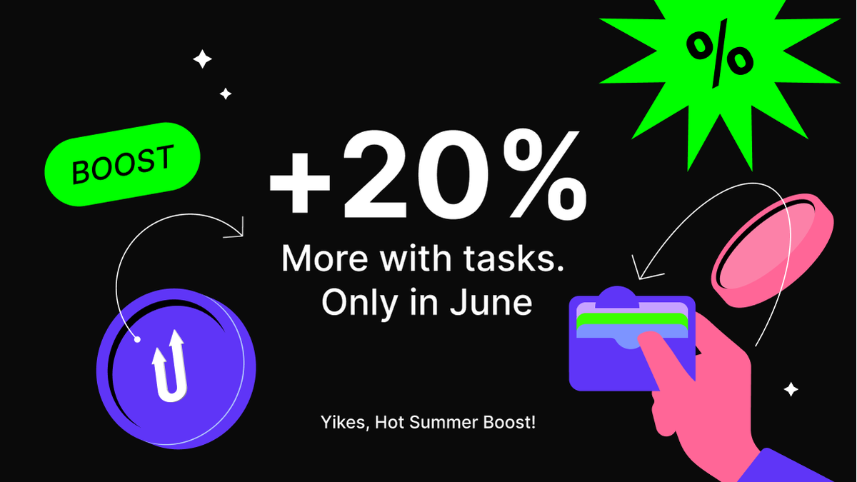 JumpTask_app's tweet photo. Hold on to your seats, because we have some mind-blowing news to share with you! 🤩

Starting TODAY, we're turning up the heat and activating a 20% earning bonus on ALL offers completed throughout the entire month of June! 🤑💰🎁

Get ready to BLAST OFF into an out-of-this-world adventure, where you can earn more rewards than EVER before! 🚀👨‍🚀👩‍🚀

Don't miss out on this INCREDIBLE opportunity to earn BIG! Start earning MORE right now! ➡️https://t.co/Y5Sp8K2pYV