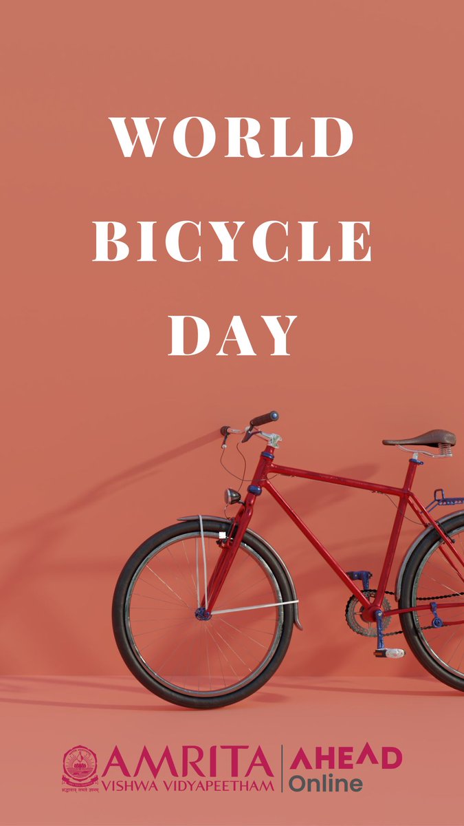 2 Days to Go! 🚴📚 Embrace the Joy of Learning on Bicycle Day! 🌍🚴
Let's celebrate the joy of learning and the freedom of pedaling toward a brighter future!
#BicycleDay #WorldBicycleDay #Cycling #BikeLove #BikeLife #pedalpower #BikeCommunity #BikeEverywhere