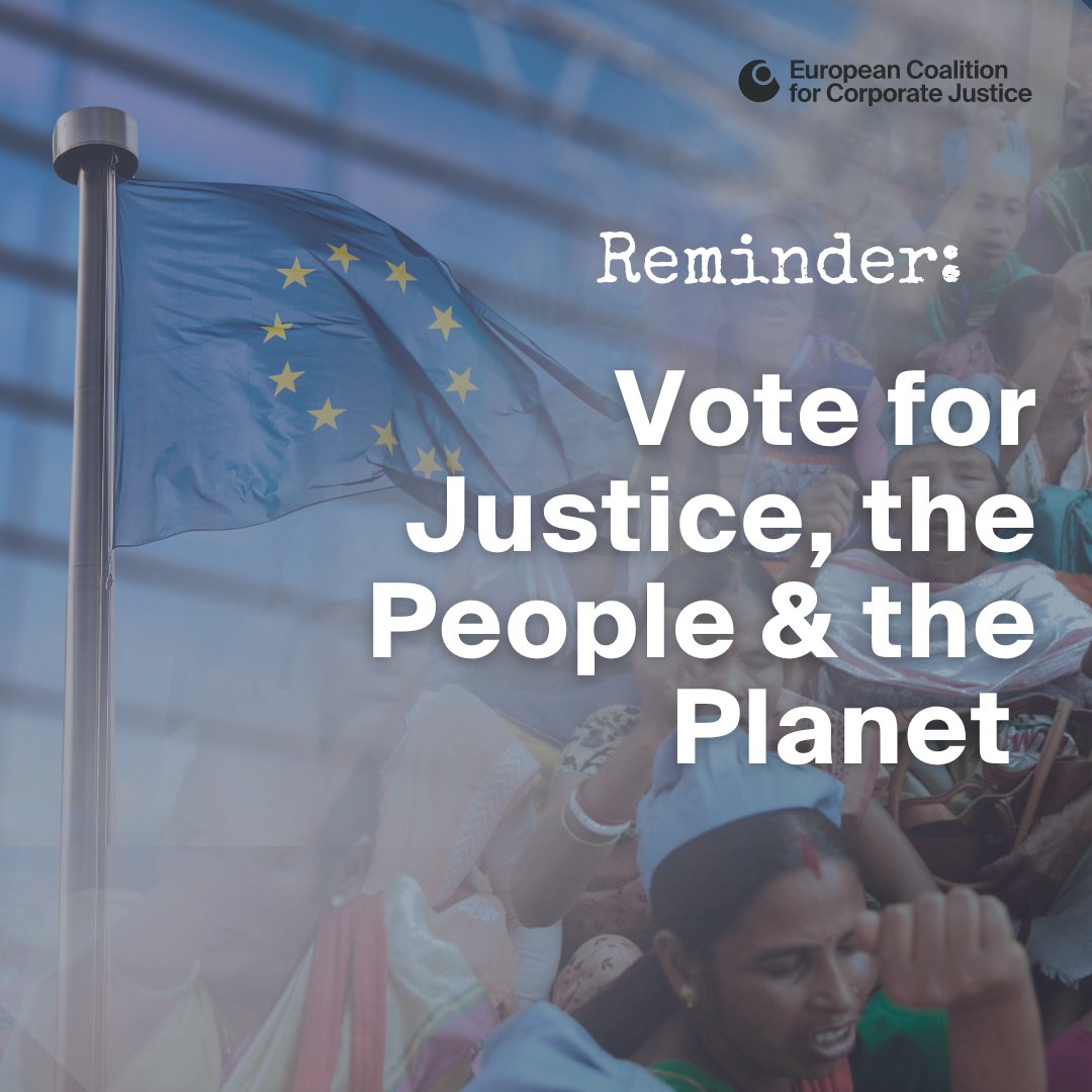 Today the <a href="/Europarl_EN/">European Parliament</a> has the chance to put human beings 🧑‍🤝‍🧑 &amp; the planet 🌍before profit!

We call on all MEPs to:
✅back the #CSDDD JURI compromise
❌reject all damaging amendments.

#JustineNotProfit