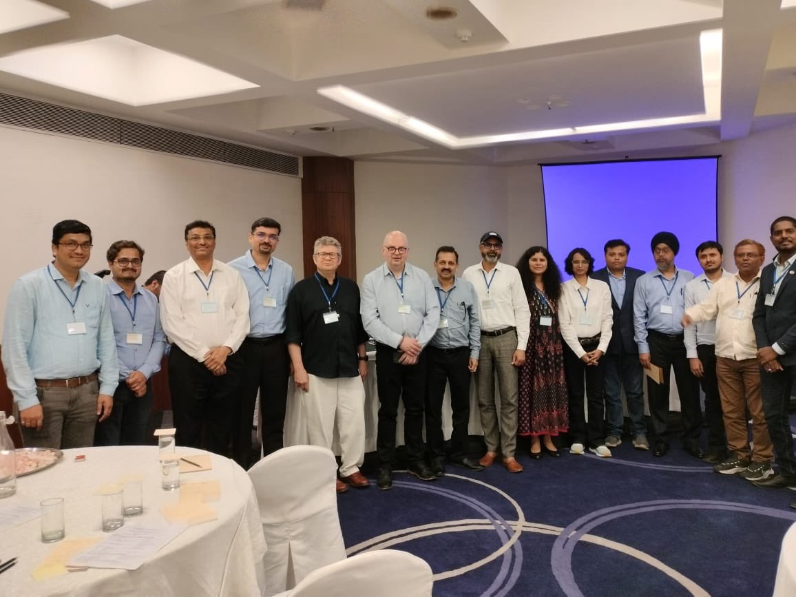 Presenters and organisers from the UK-CERI Worksop on Construction Materials in New Delhi, India. Great event which so much to follow up on including the production of an intergovernmental White Paper.