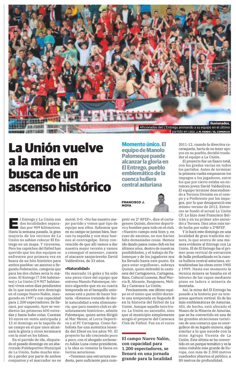 ¡¡¡Vamos a por todas @fclaunionatl !!!

Mucha fuerza de cara al domingo. Todo el municipio estamos con vosotros.