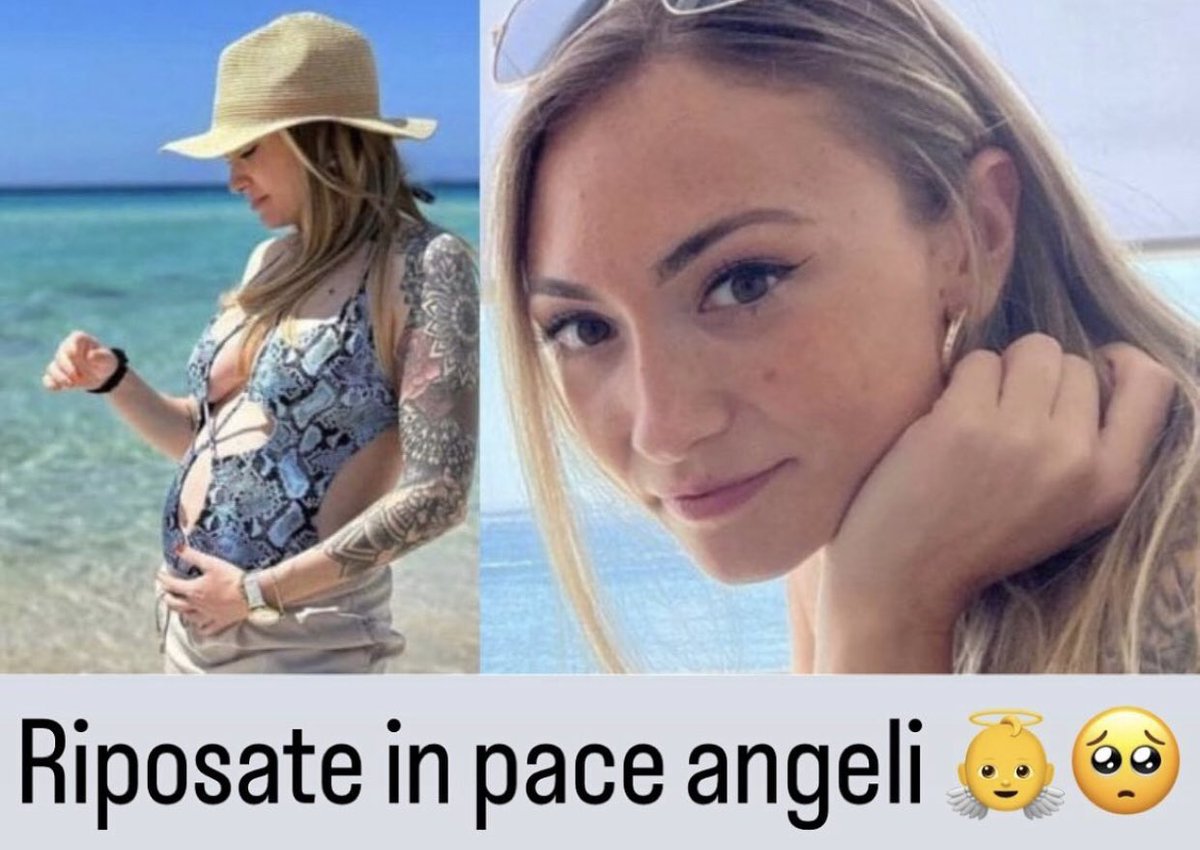 SalazarYulia's tweet photo. Trovato il corpo senza vita di Giulia Tramontano, ha confessato l’omicidio il fidanzato e su dove aveva nascosto il corpo senza vita della sua fidanzata di 29 anni incinta al settimo mese, della quale sabato notte 27 maggio si erano perse le tracce.
Riposate in pace 🙏🏼👼🕊 https://t.co/HUJjhfoTGF