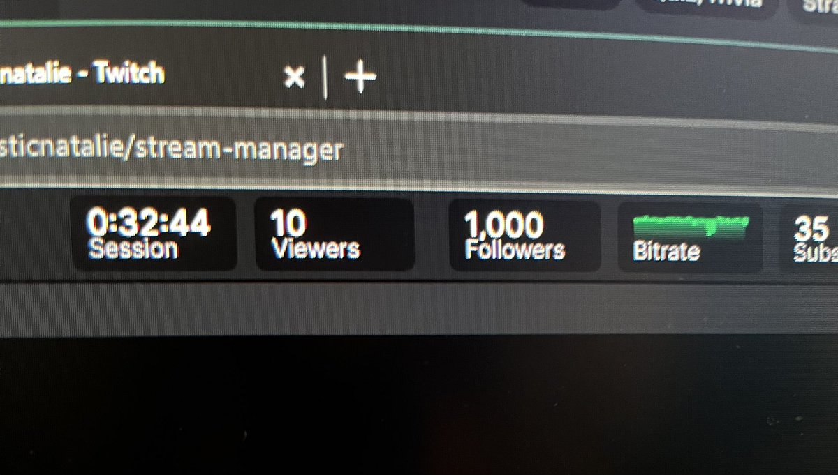 It happened!!!!! 1000 followers on #twitch
