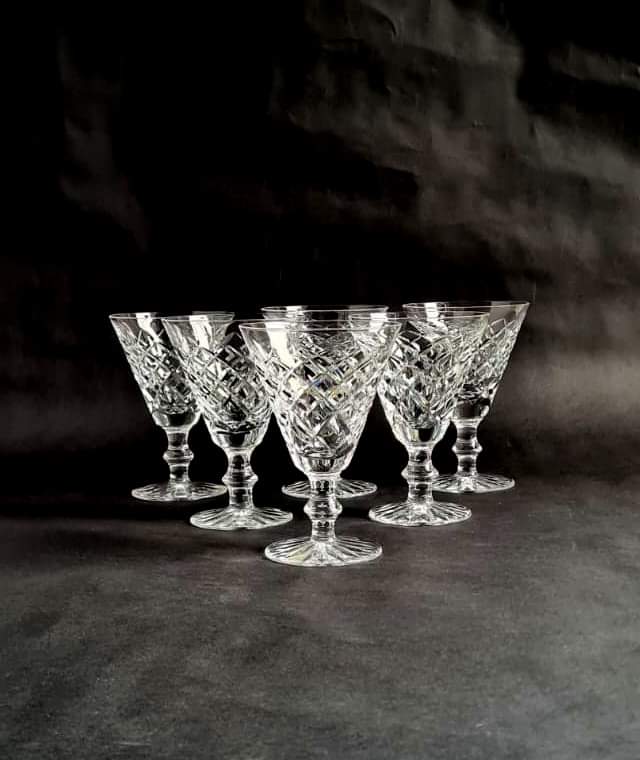 Collectable Curios' item of the day... Waterford Crystal Boyne Wine Glasses x6

collectablecurios.co.uk/product/waterf…

#WaterfordCrystal #BoyneWineGlasses #WineGlasses #Collector #Antiquing #ShopVintage #Home #Trending #ShopLocal #SupportLocal #StGeorgesBelfast  #StGeorgesMarketBelfast