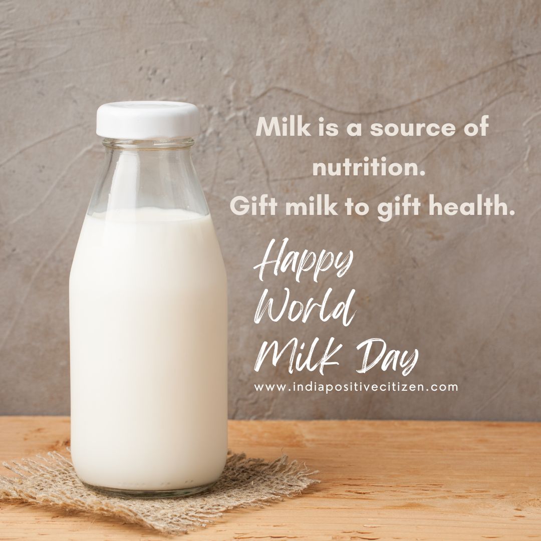 savitha_rao's tweet photo. #WorldMilkDay Do your part in giving a gift of health to those in need by gifting milk today.
By gifting milk, you’re providing essential vitamins to ensure healthy growth & development, so that everyone can enjoy the benefits of #nutrition
#IndiaPositiveCitizen https://t.co/IeLFQSArFP