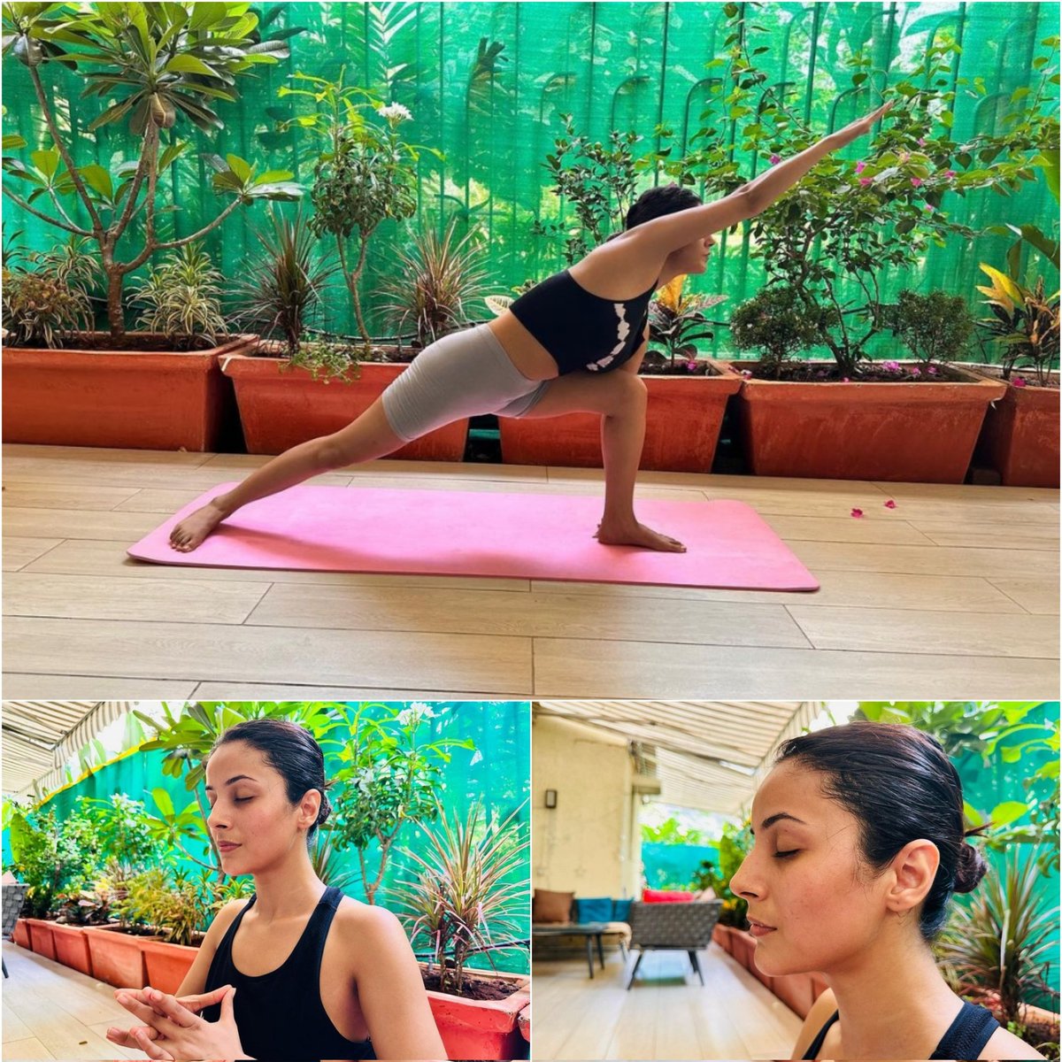 Here's some morning workout motivation ft. <a href="/ishehnaaz_gill/">Shehnaaz Gill</a> 
#ShehnaazGill