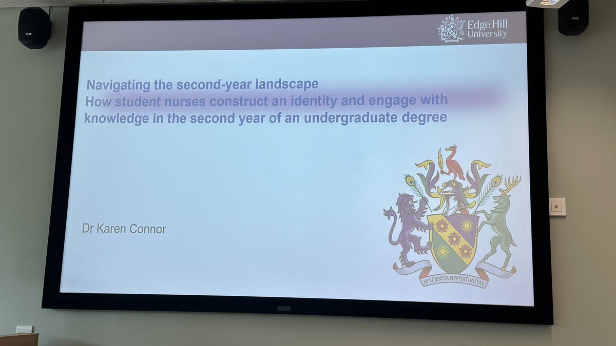 Thank you so much @Karenconnorehu for sharing your expert knowledge on this subject. Enjoyed being part of a stimulating discussion. @EHU_FHSCM #2ndyearnursingstudent #professionalidentity