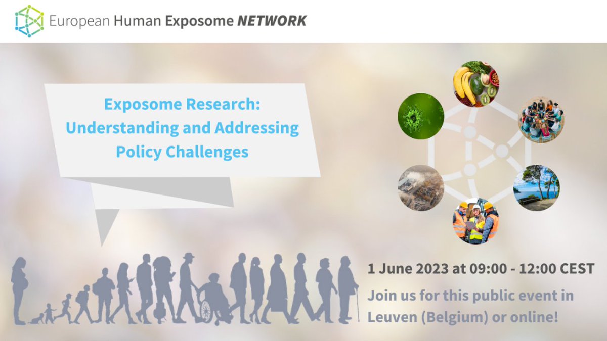 It's day 3️⃣ of the annual meeting of the EU Human #Exposome Network! 

🗣️ Today, we are tweeting live from a special #EHEN event on #HumanExposome research, to understand and address policy challenges! 

ℹ️ bit.ly/4452bHU

🧵👇 Keep watching this space for live updates.