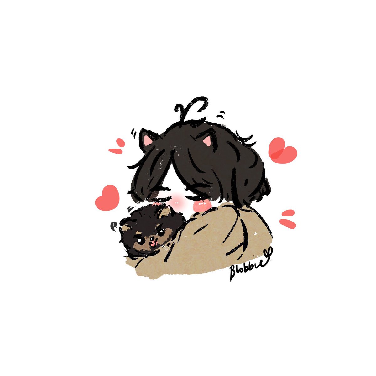 btsblob's tweet image. i miss making doodle fanarts for bts 😥