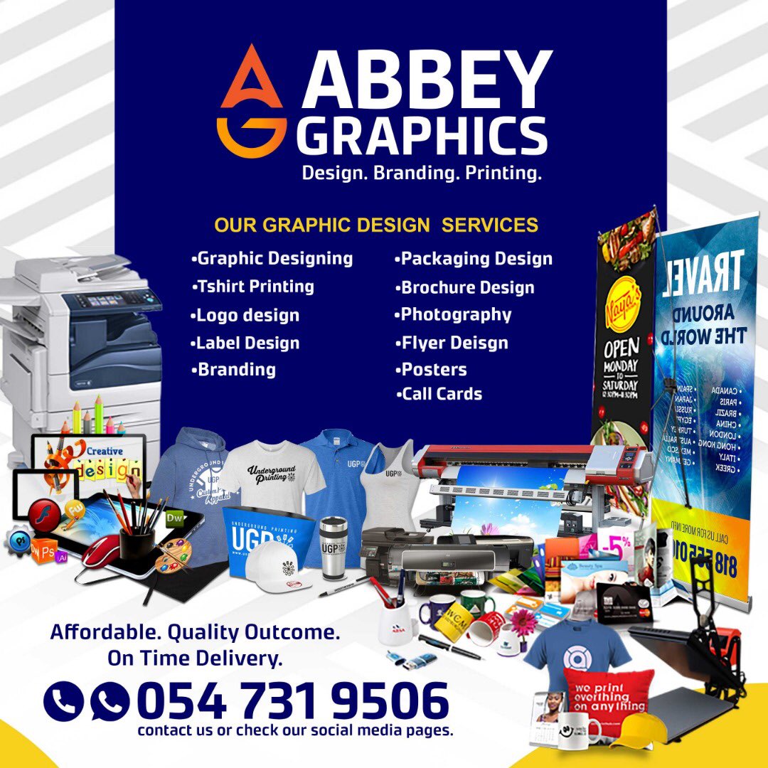 Contact me now for your best and affordable graphic design services.  📞0547319506

#graphics #graphicdesigner #wedding #printing #printingservices #printingsolutions #tshirtprinting #callcards #flyers #flyersdesigns #banners #bannersdesign #posterdesign #poster