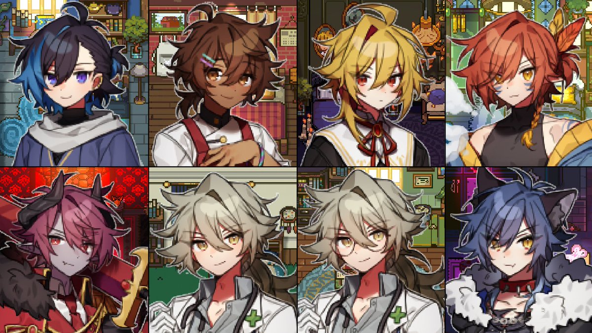 「Sun Haven boys with 100 my taste in SunHaven」Cooty 🐦‍⬛の漫画