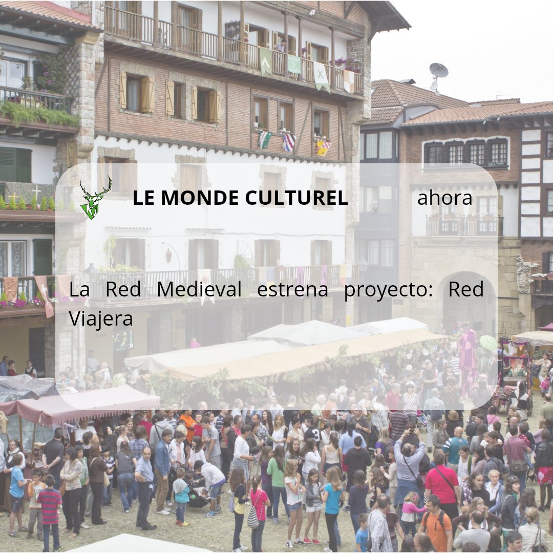 Ya disponible en tu revista digital #argataca #LeMondeCulturel... La Red Medieval estrena proyecto: Red Viajera 

argataca.blogspot.com/2023/06/la-red…  

#redmedieval #proyecto #redviajera #turismo #cultura #patrimonio #españa