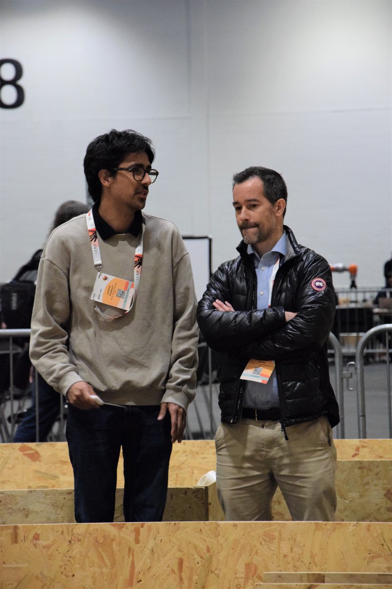 IITalk's tweet image. The Dynamic Legged Systems Lab is participating during these day at #ICRA2023 in the first edition of the #QuadrupedRobotChallenges (QRC), a series of competitive events that will range from the remote control of #quadrupedrobots to #autonomousmobility over challenging terrain.