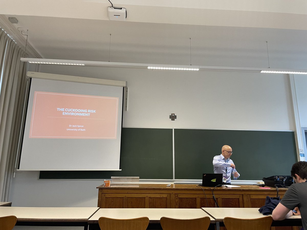 <a href="/jackhspicer/">Jack Spicer</a> presenting the rationale for a new book ‘Looking beyond the nests: The cuckooing risk environment.’ A great presentation on the complex micro, meso and macro understanding of risk. #ISSDP23