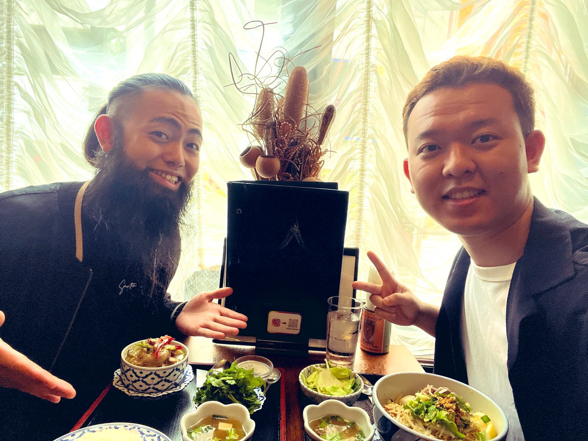 まーくんとランチ！
めちゃめちゃ色んな話ができて、
インプットもアウトプットも沢山できて
気づきの多い時間でした。
有難うございました！！