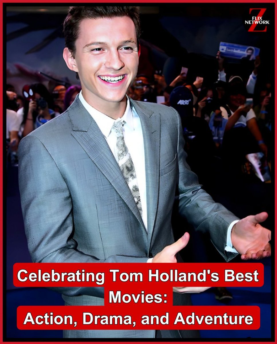 zflixnetwork's tweet image. 🎉 Join the birthday celebration for Tom Holland! 🌟 Let's dive into his top 9 movies that showcase his incredible talent. 🎬🎂 #TomHolland #BirthdayBoy #TalentedActor #SpiderManNoWayHome #Uncharted #Cherry #ChaosWalking #AvengersEndgame #AvengersInfinityWar #Dolittle #InTheHeart