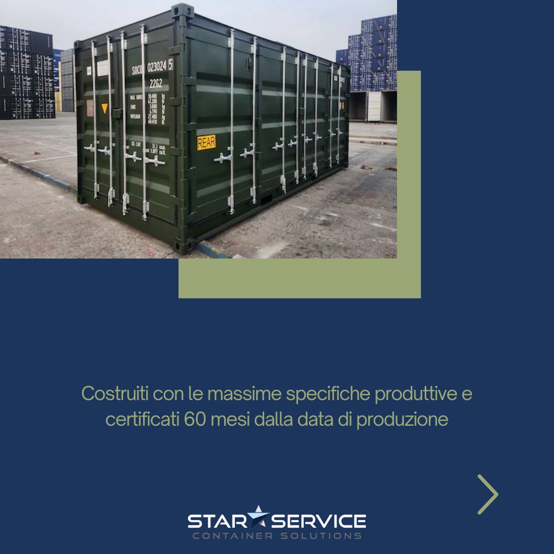 ContainerGenova's tweet photo. E' in immimente arrivo la nostra nuova produzione di container 20'Open Side . 

Per informazioni su disponibilità e quotazioni contatta il nostro reparto commerciale

📧 info@starservicegoa.it

☎ 010 469 5304 https://t.co/oHLqQsm8sc