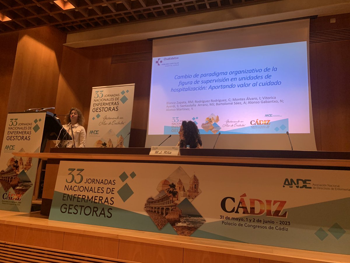 BPSOyolanda's tweet photo. Hospital Gorliz apostando por el cambio de paradigma en la figura de supervision en unidades de hospitalización #33ande https://t.co/uT8KvveN6P