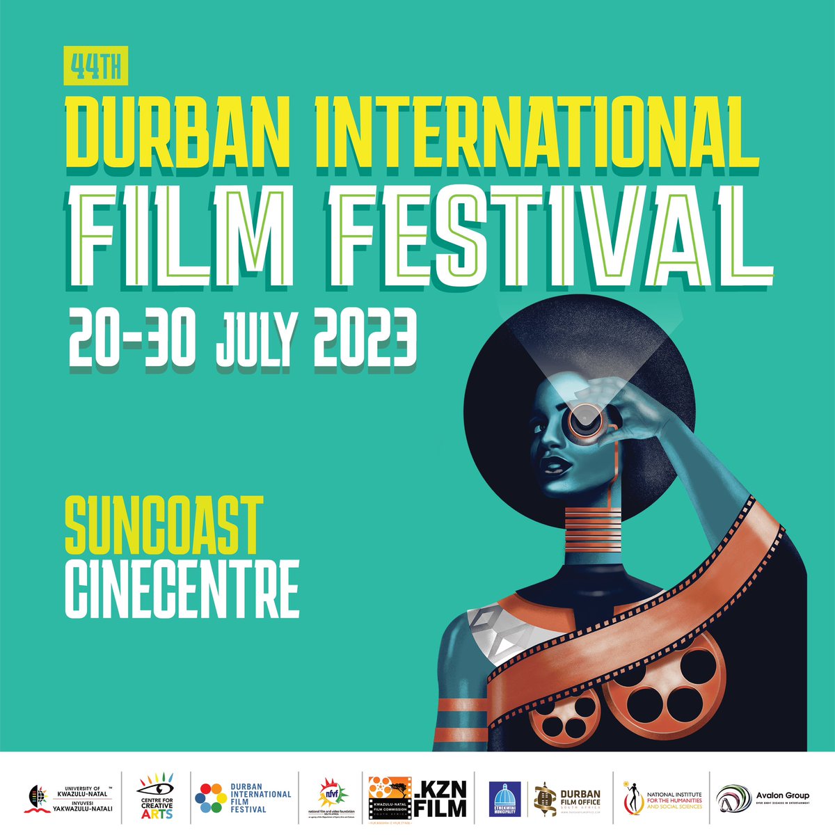 Get ready for the 44th edition of the Durban International Film Festival (#DIFF2023) taking place from 20-30 July 2023! 🥳

We’re bringing you the best of cinema and all live screenings will take place at <a href="/CineCentre/">CineCentre</a> <a href="/SUNCOASTDurban/">SUNCOAST Durban</a> and <a href="/kznsagallery/">KZNSA</a>.

Keep an eye on our socials!