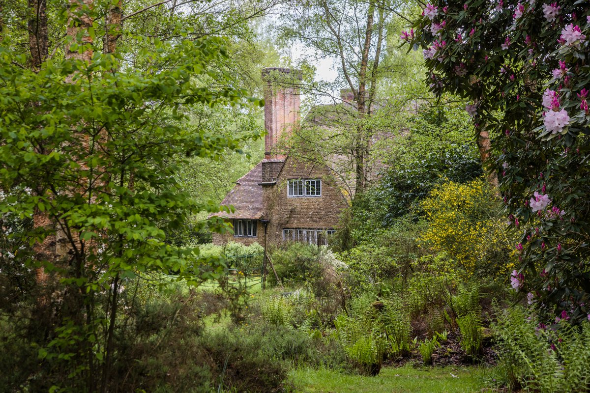 Do you recognise this beautiful Arts and Crafts house?

This is Munstead Wood, the Grade-I listed home and garden of Gertrude Jekyll. She exerted a huge influence on garden design and planting in Britain and abroad - and it's now officially a property we care for!