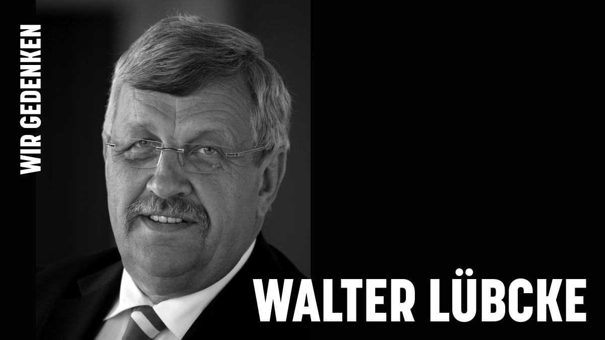 Wir gedenken heute Walter #Lübcke. Der Kasseler Regierungspräsident wurde vor vier Jahren, in der Nacht vom 1. auf den 2. Juni 2019, von einem Neonazi auf seiner Terrasse in Wolfhagen-Istha bei #Kassel ermordet. Er wurde 65 Jahre alt. #KeinVergessen #RechtenTerrorStoppen