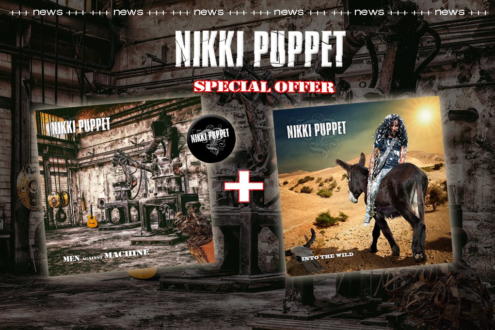 NikkiPuppet's tweet photo. Yes, here are the special offers from NIKKI PUPPET:

germany:
https://t.co/oc3AQaRAQr

international:
https://t.co/PrIC8YxFyy

@7HardRecords @stadtkinder @rockerhannover @neuepresse @kaipaulmann @RFAR_Nico @RadioHomeofRoc1 @radio21germany @radioffn @radio21germany  @musikmesse https://t.co/fvQvxEuCHO