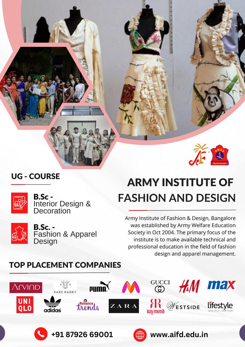 Check here for more aifd.edu.in
#TopDesigncollegesinIndia #fashiondesigncollegesinbangalore #interiordesigncourses #fashionandappareldesign #appareldesign #visualmerchandising #bengaluru #aifd #fashiondesign #degreecollege #admissions #topplacements #bestdesigncollege