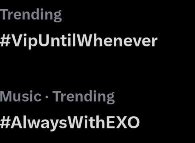 Sisters in suffering and loyalty. 

#VipUntilWhenever #AlwaysWithEXO