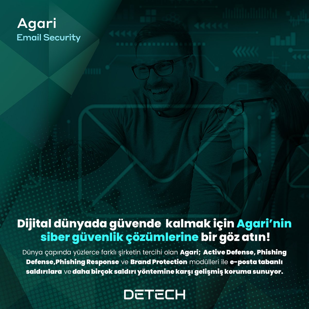 detechbilisim's tweet photo. E-Posta Saldırılarına Karşı İleri Düzey Koruma: #Agari

Siz de işinizi ve müşterilerinizi güven altına almak için Agari'yi tercih edin.

Bilgi için; https://t.co/aU93dieHCv

#cybersecurity #emailsecurity #businesssecurity #cyberthreats #phishingdefense #detech https://t.co/mbKN1099gr