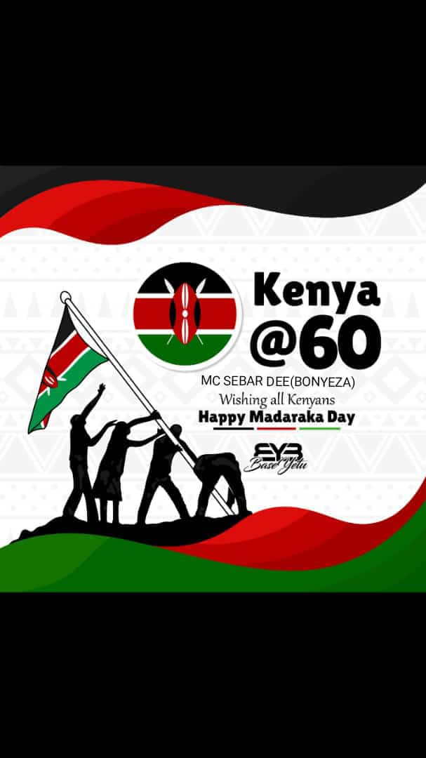 Wishing all Kenyans a Happy Madaraka Day 😇