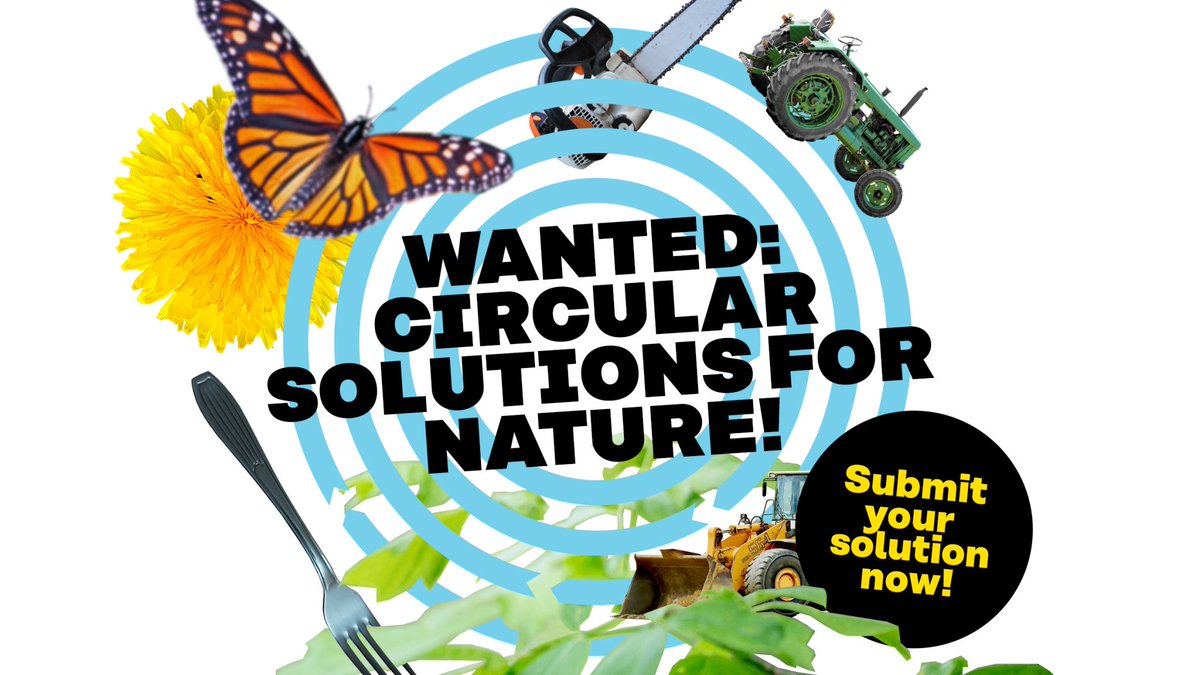Does your company offer #CircularEconomy solutions that help stop #BiodiversityLoss?

@sitrafund is looking for leading European companies with circular economy solutions for nature! The list will be published at the #WCEF2024. Read more and apply: sitra.fi/en/news/we-are…