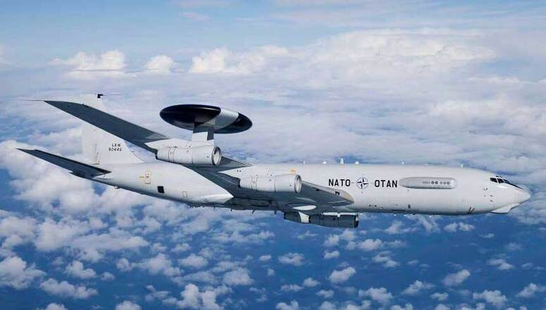 agoramd's tweet photo. NATO AWACS surveillance flights bolster security for the European Political Community Summit in Moldova. Safeguarding the skies above the Summit venue, these flights will operate from 31 May to 2 June, enhancing protection throughout Allied airspace. #NATO #AWACS #CPESummit https://t.co/yY5ukmWB77