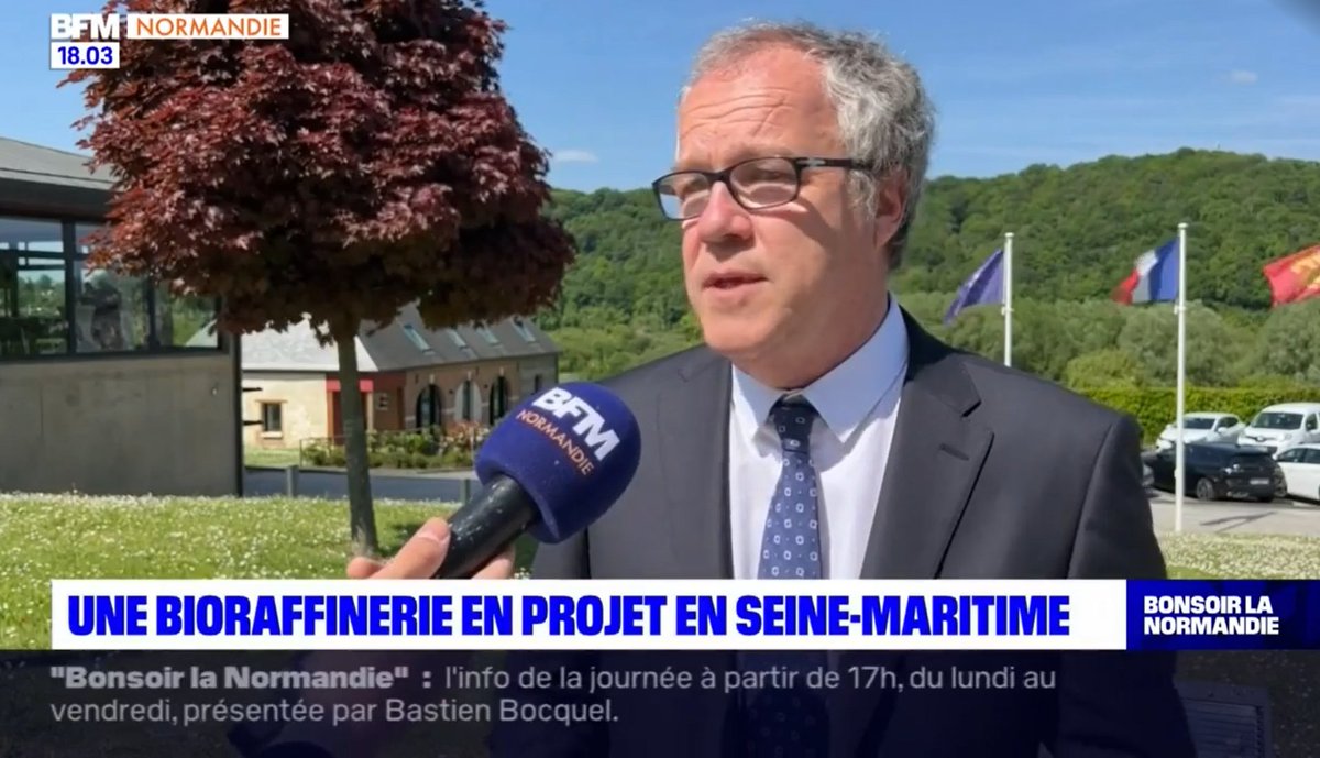 #Futerro, leader dans la production d’acide polylactique souhaite créer en #Normandie la première bioraffinerie de PLA verticalement intégrée d’Europe🧪 Alors que la concertation publique est ouverte depuis le 23/05, Futerro a dévoilé ses ambitions👇@BFMTV bfmtv.com/normandie/repl…