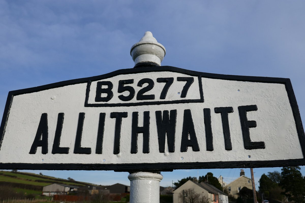 Happy June everyone ~ picture of <a href="/OldSignPainter/">@OldRoadsigns</a> calendar for the month 
1st one of these ever restored ~ 9 more still to do !