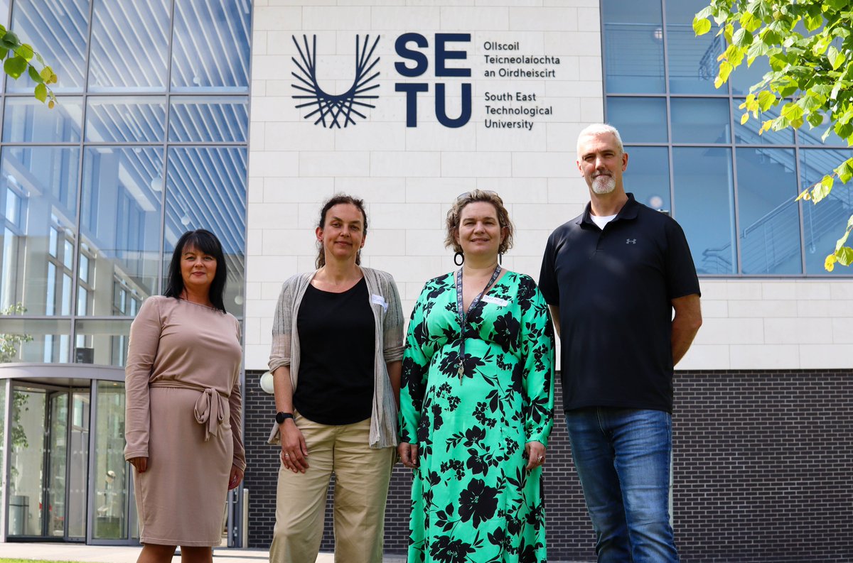 Dr Eileen Doyle Walsh, Head of Faculty of Business and Humanities, Dr Pieternella Pieterson, Chairperson, @IrelandDSA, Dr Sheila Long, Dept of Humanities, and Dr PJ Wall, Dept of Business hosted Research Methods Summer School by @DSAI yesterday. #DSAISummerSchool2023