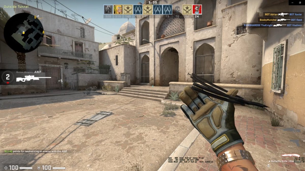 Just got a nice trade offer and got that new new... name suggestions for the knife?
#CSGO #Butterflyknife #CS2