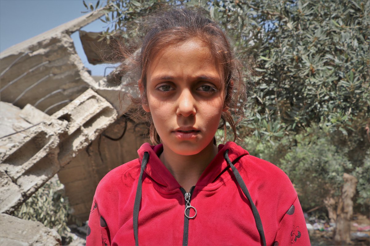 I still cannot believe I lost my bedroom, books and schoolbag… I cannot go to school.' Rima lost her home in the recent armed hostilities in Gaza. Each cycle of violence impacts many people like Rima and their families ⬇️ icrc.org/en/document/ga…