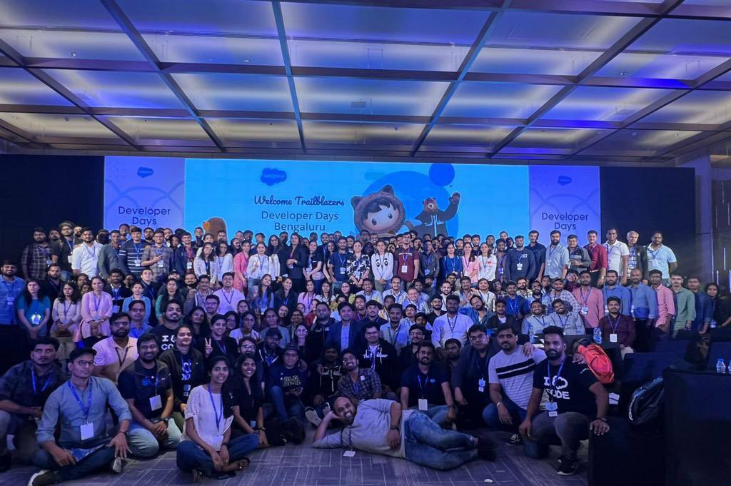 Gaurav Kheterpal (@gauravkheterpal) on Twitter photo Excited to see #SalesforceDevDays back in 2023 - the annual Salesforce extravaganza for Indian community! The 2022 events were absolutely🔥 and 2023 will be epic!
Coming to #Jaipur, #Hyderabad and #Pune, more cities after <a href="/Dreamforce/">Dreamforce</a>!
Get ready India!
#Salesforce #India Excited to see #SalesforceDevDays back in 2023 - the annual Salesforce extravaganza for Indian community! The 2022 events were absolutely🔥 and 2023 will be epic!
Coming to #Jaipur, #Hyderabad and #Pune, more cities after <a href="/Dreamforce/">Dreamforce</a>!
Get ready India!
#Salesforce #India