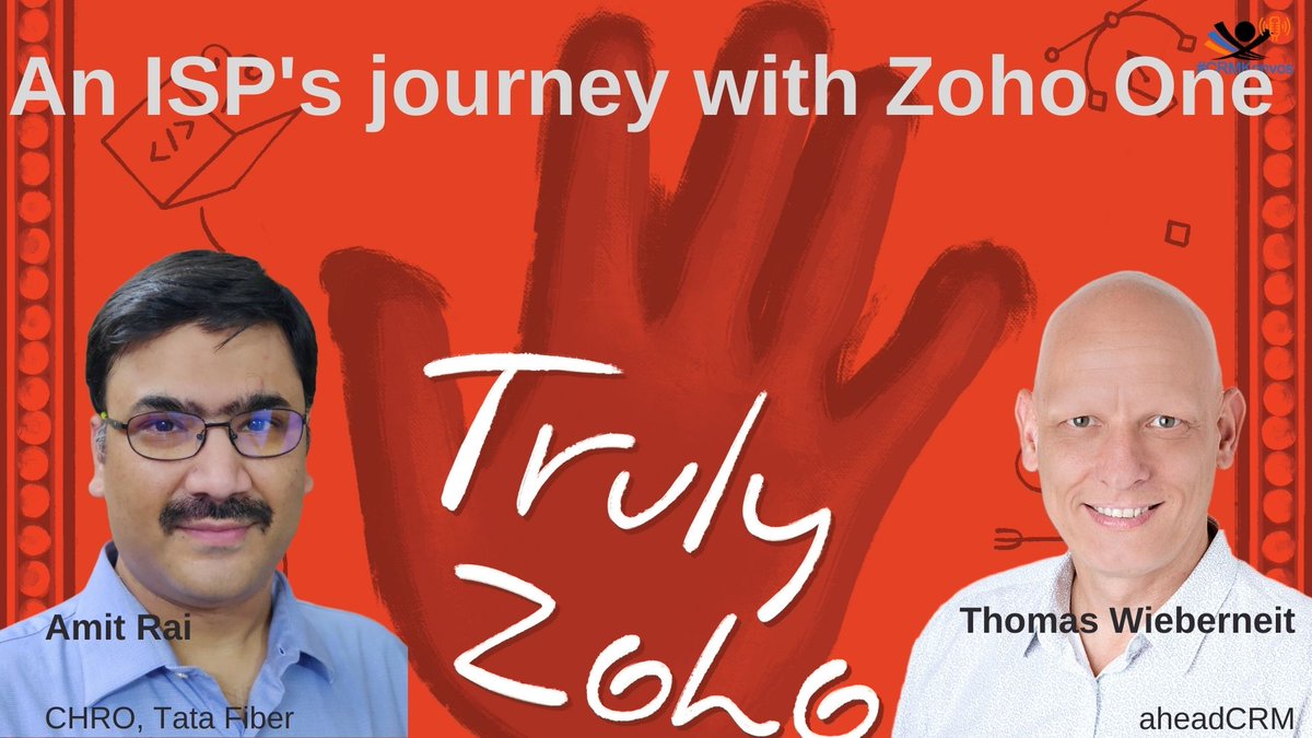 Which challenges  an ISP addressed to improve business outcomes - and how it did it. An interesting customer testimonial.

The journey of a @Zoho  #customer with #ZohoOne.

zurl.co/MAut
