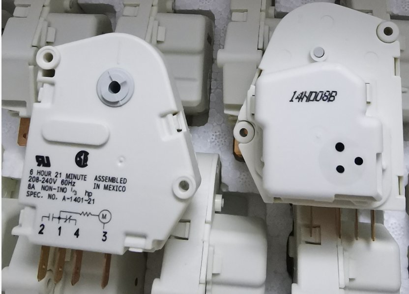 WN_666's tweet image. &quot;Say Goodbye to Frost Build-up with Our Refrigerator Defrost Timer!&quot;
#RefrigeratorDefrostTimer
#FrostFree
#NoMoreFrost
#ApplianceParts
#EfficientDefrost
#PreserveFreshness
#EnergyEfficiency
#EasyInstallation
#ApplianceMaintenance
#FrostRemoval