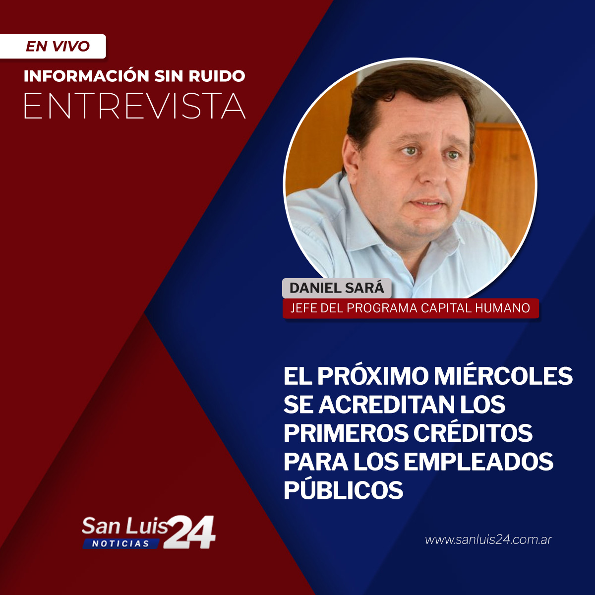 🎛️Mirá la entrevista en sanluis24.com.ar

#SanLuis24 #SanLuis #SanLuisNoticias #SanLuis24Noticias #SanLuisArgentina #NoticiasArgentina #NoticiasSanLuis #Créditos #EmpleadosPublicos