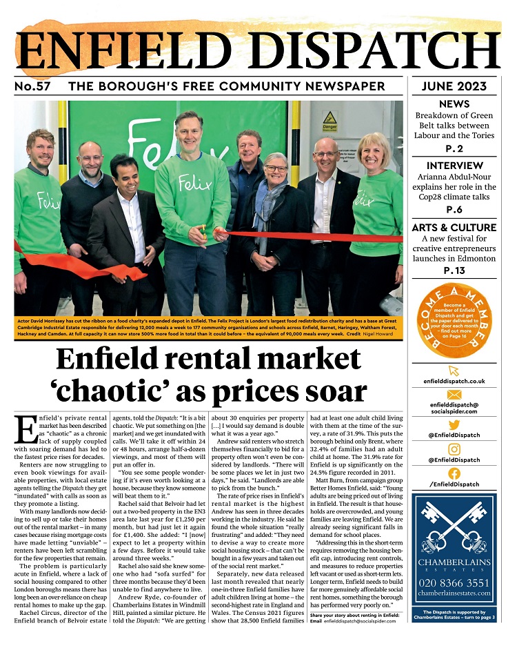 The June issue of Enfield Dispatch is now out! Featuring @Enfield_Carers, @MPSEnfield, @BetterSt4Enf, @joshabey, @JoanneMcCartney, @friendsofbroom, @LivestockMusic, @EnfieldChoral, @buildingbloqs, @ETFCOfficial & much more! Download here: enfielddispatch.co.uk/download/